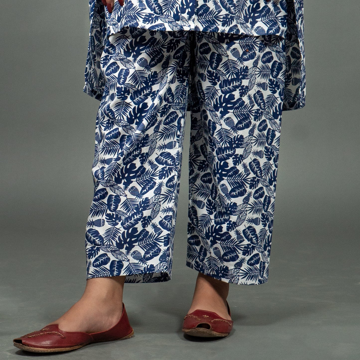 Blue Floral Co-ord Set