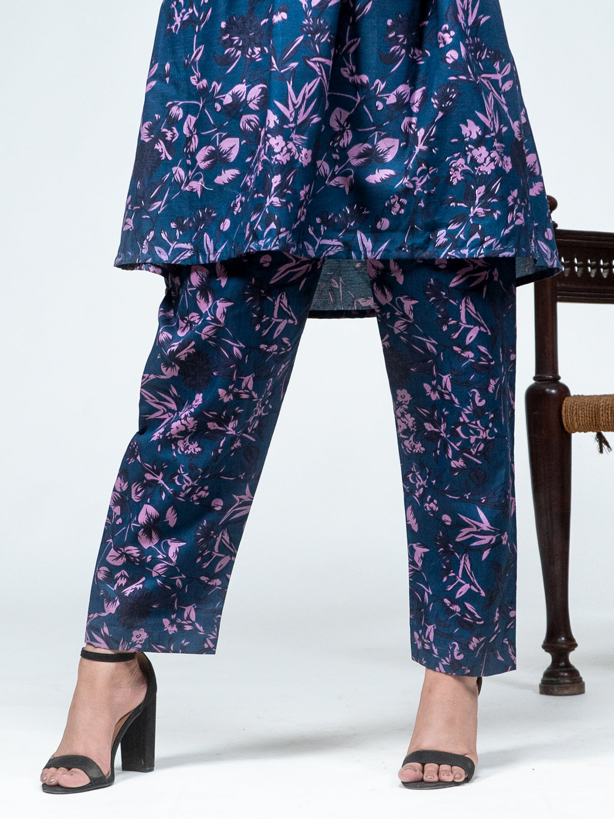 Purple Floral Set