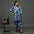 Blue Floral Co-ord Set