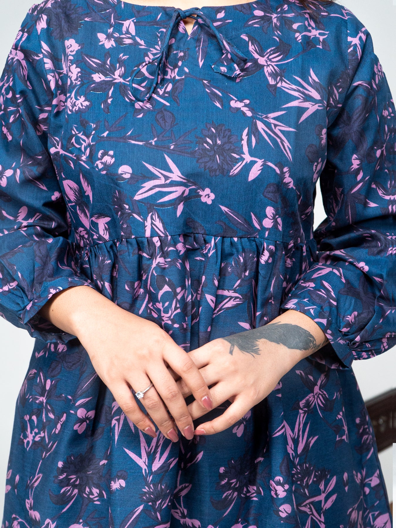 Purple Floral Set