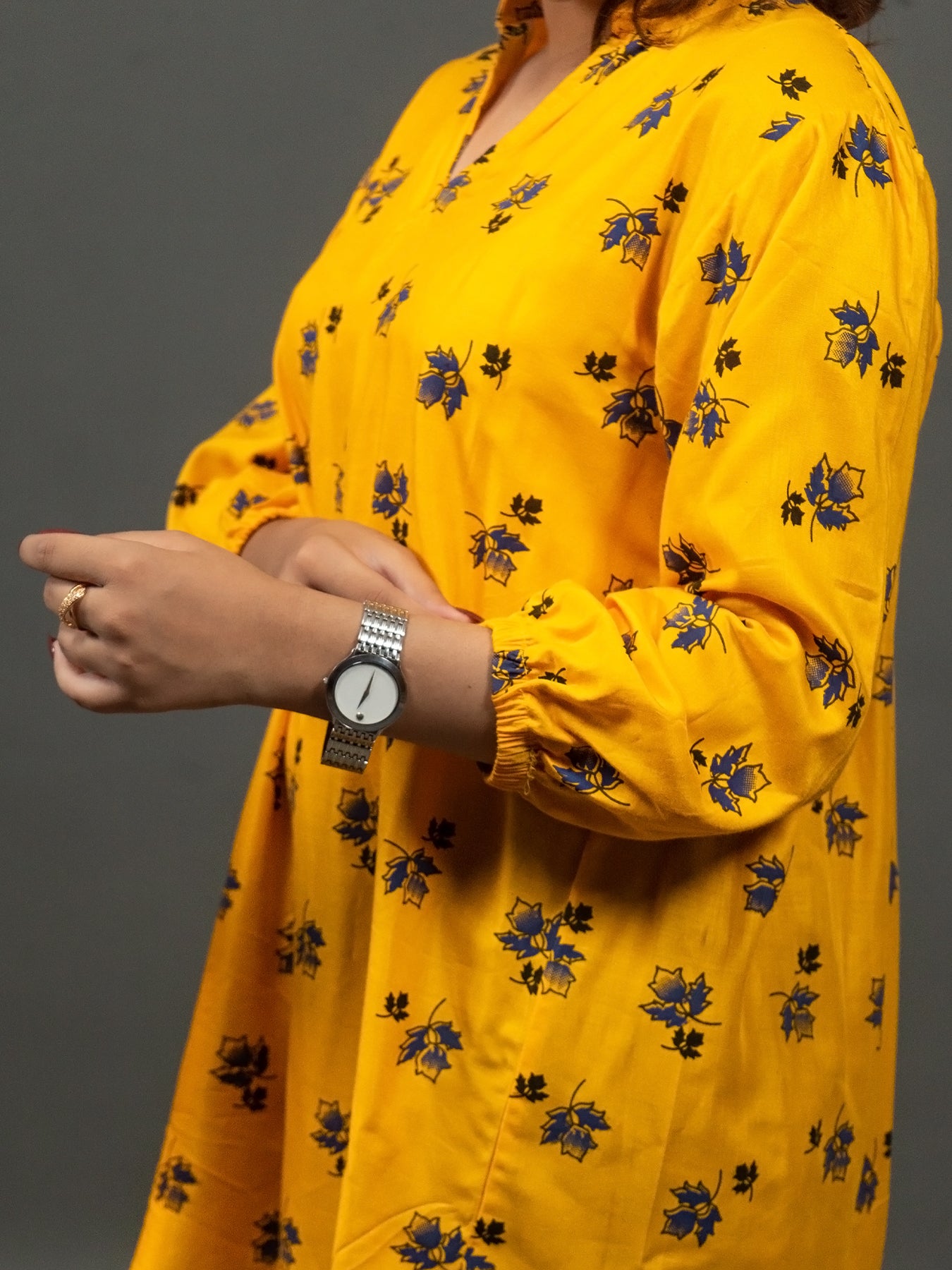 Leaf Print Tunic
