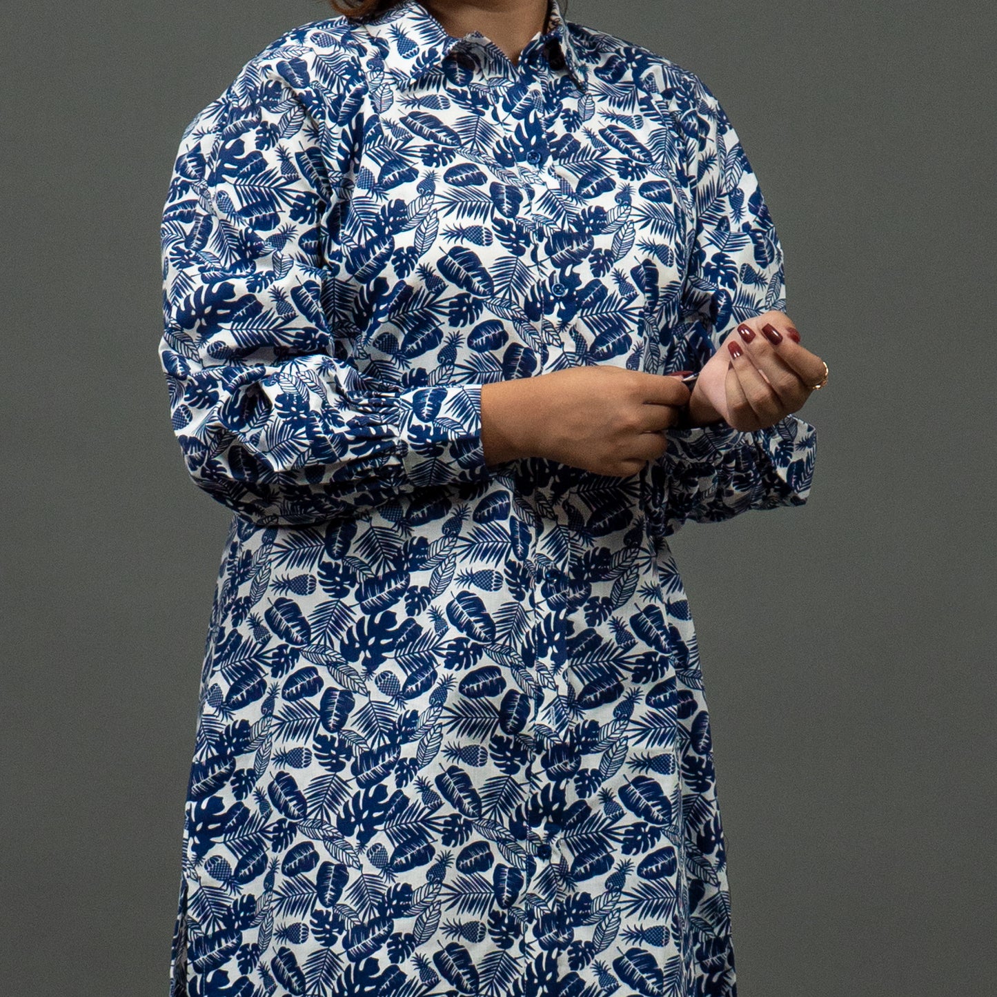 Blue Floral Co-ord Set