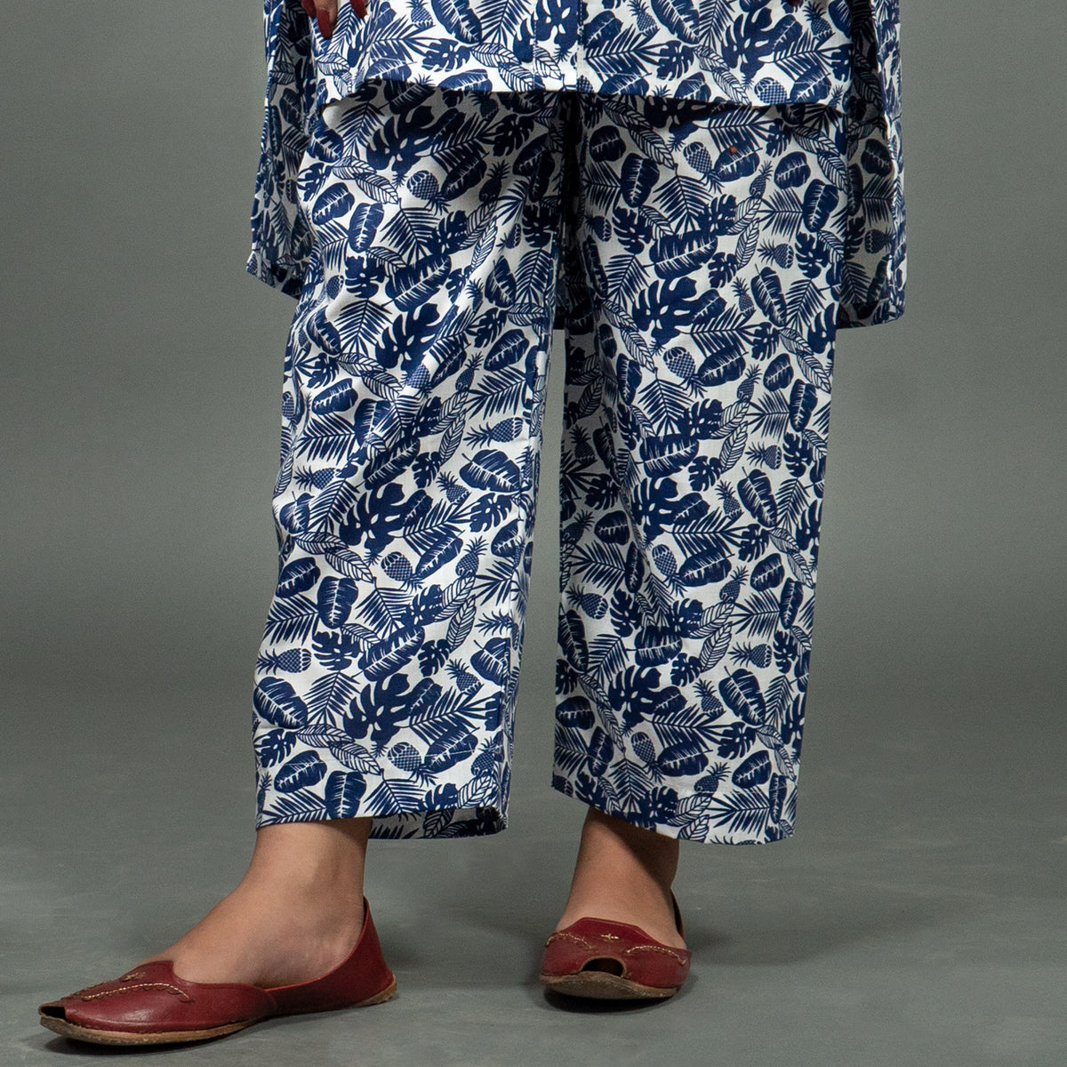 Blue Floral Co-ord Set