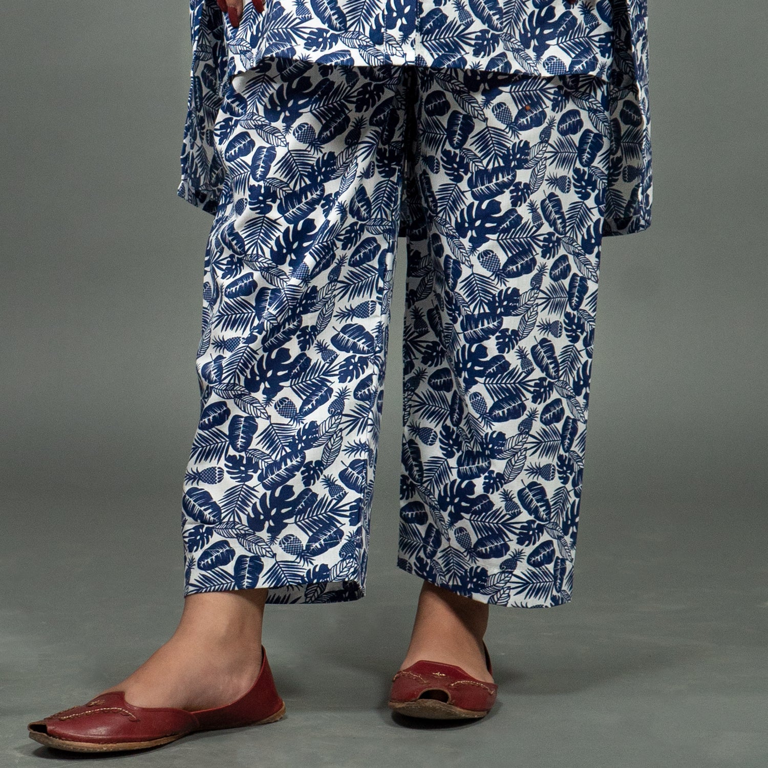 Blue Floral Co-ord Set