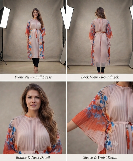 Lilac Bloom Kaftan